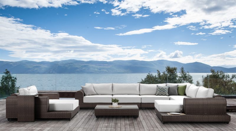 Sunbrella Fabric Sofa Set: Milano