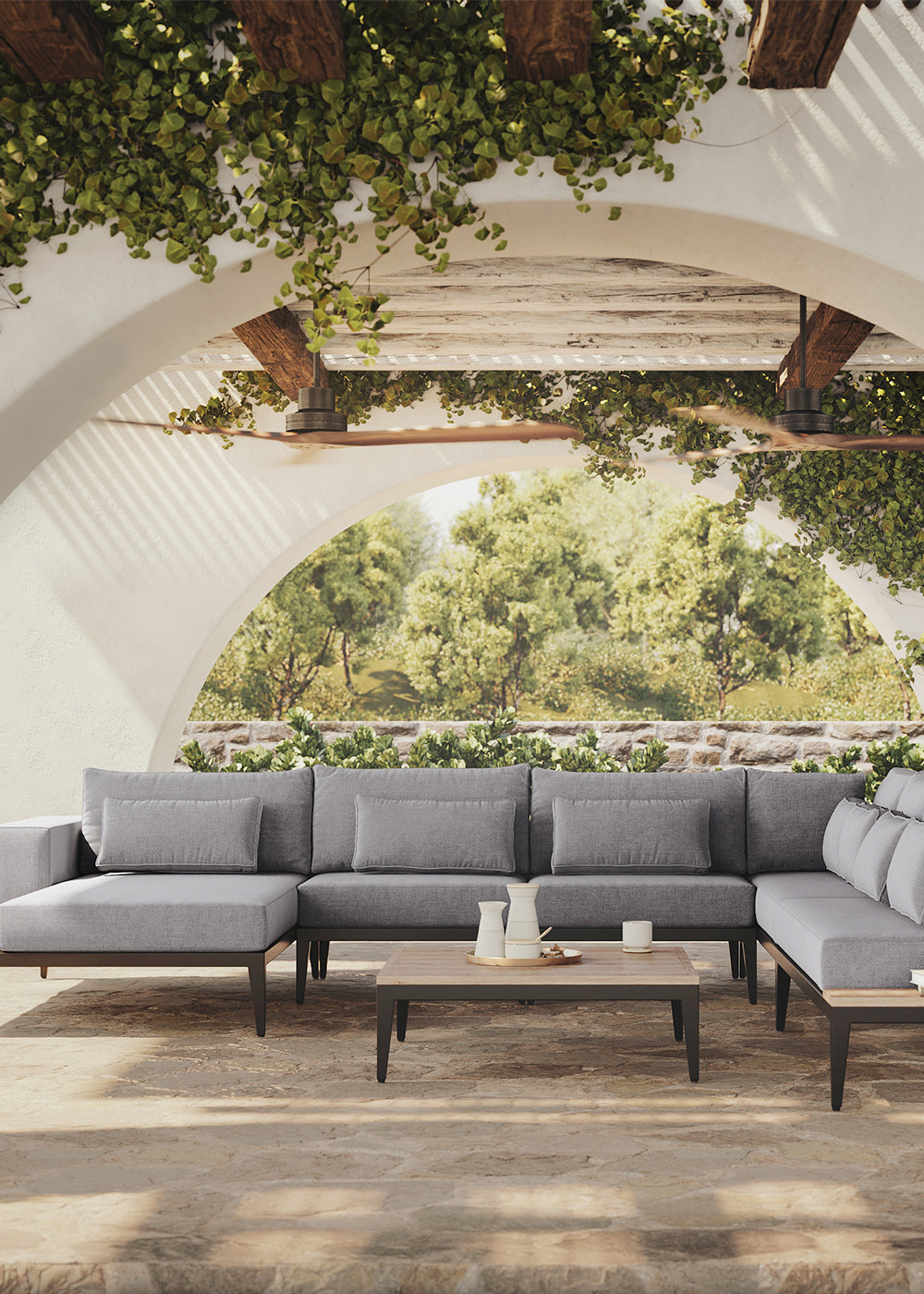 Moderno Outdoor Sofa Set | Alexander Francis