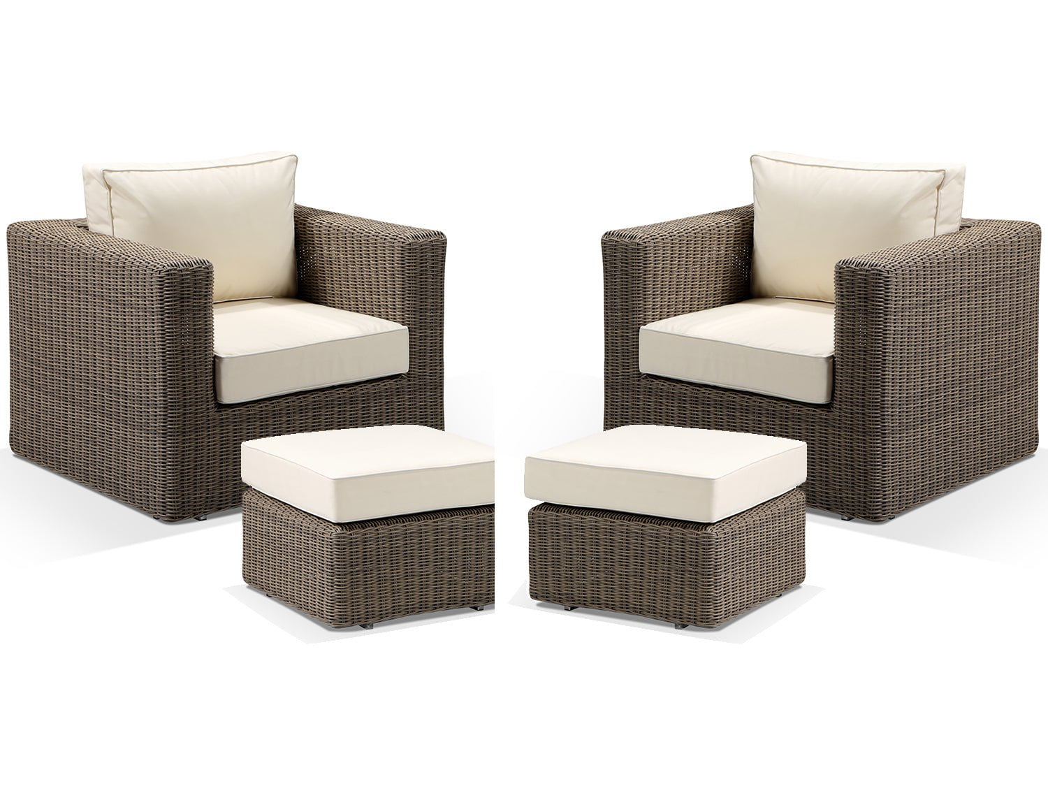 Alexander Francis Garden Furniture Alexander Francis Tosca Arm Chair Bundle Winter Cover