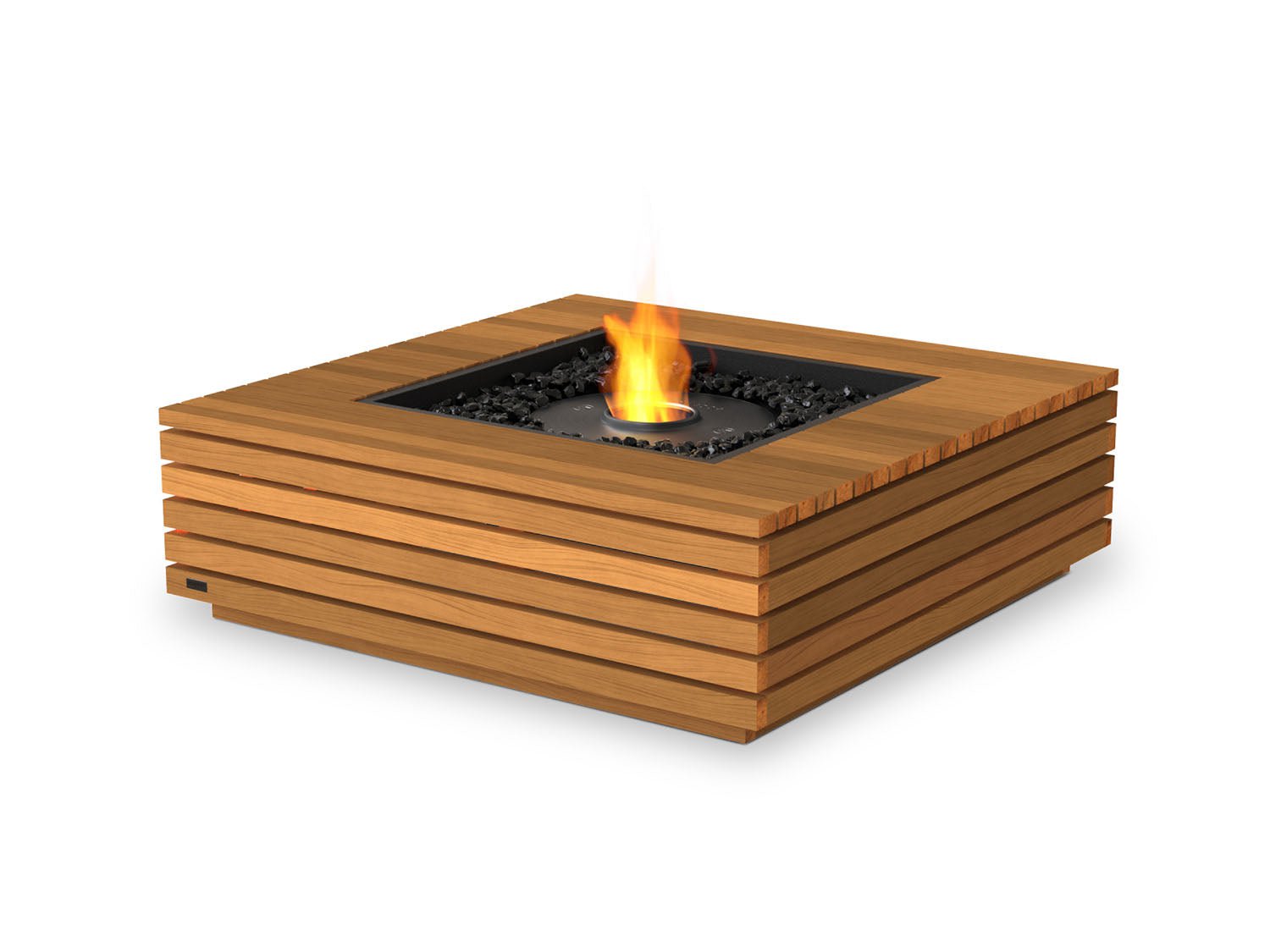 Alexander Francis Fire Pit EcoSmart Base 40 Square Ethanol Fire Pit Table