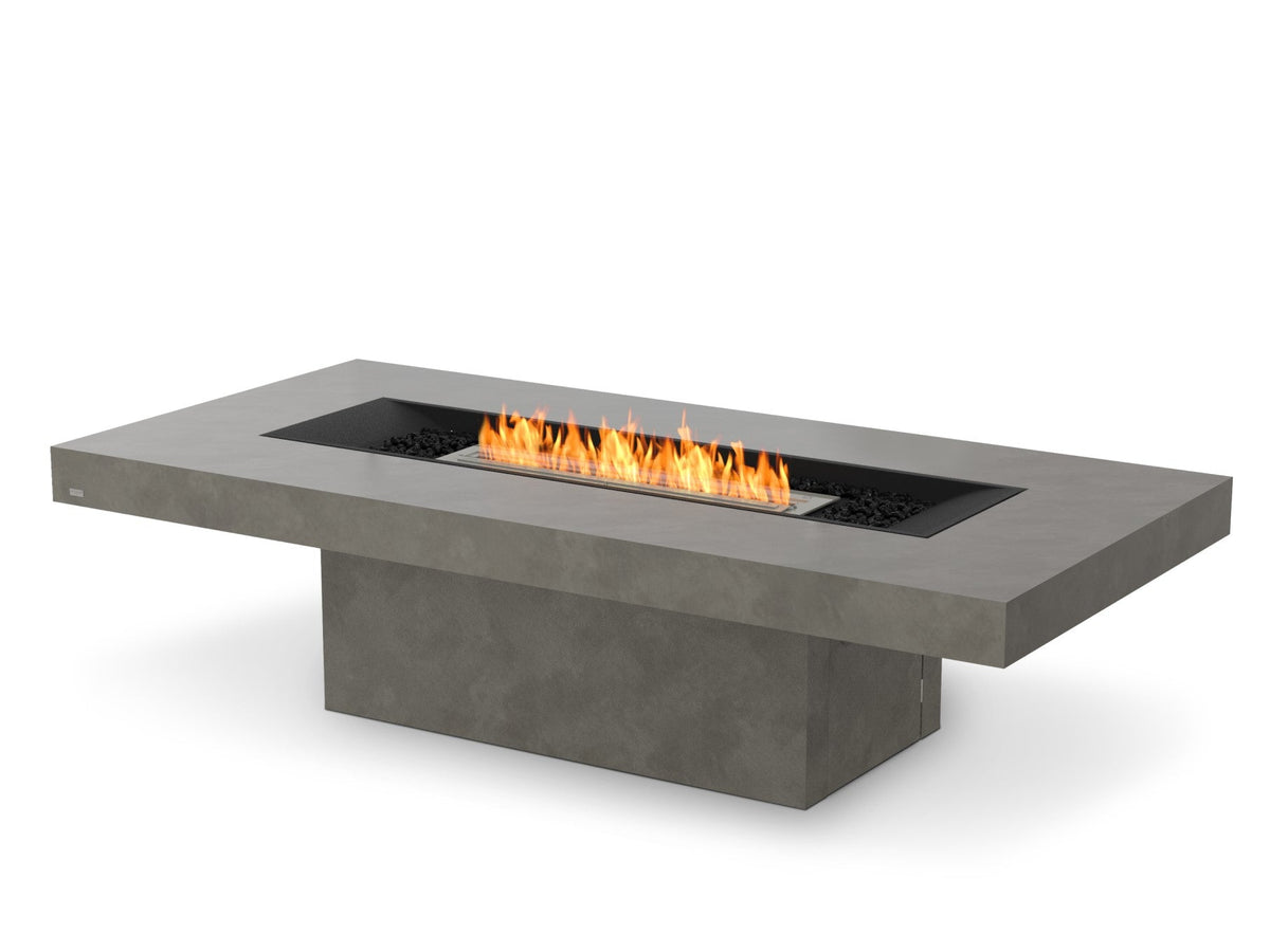 Alexander Francis Fire Pit Natural EcoSmart Gin 90 Chat Fire Pit Table