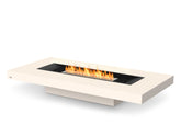 Alexander Francis Fire Pit Bone EcoSmart Gin 90 Low Fire Pit Table