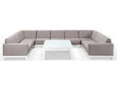 Alexander Francis Garden Furniture Minimo U Shape Sofa Winter Covers Set