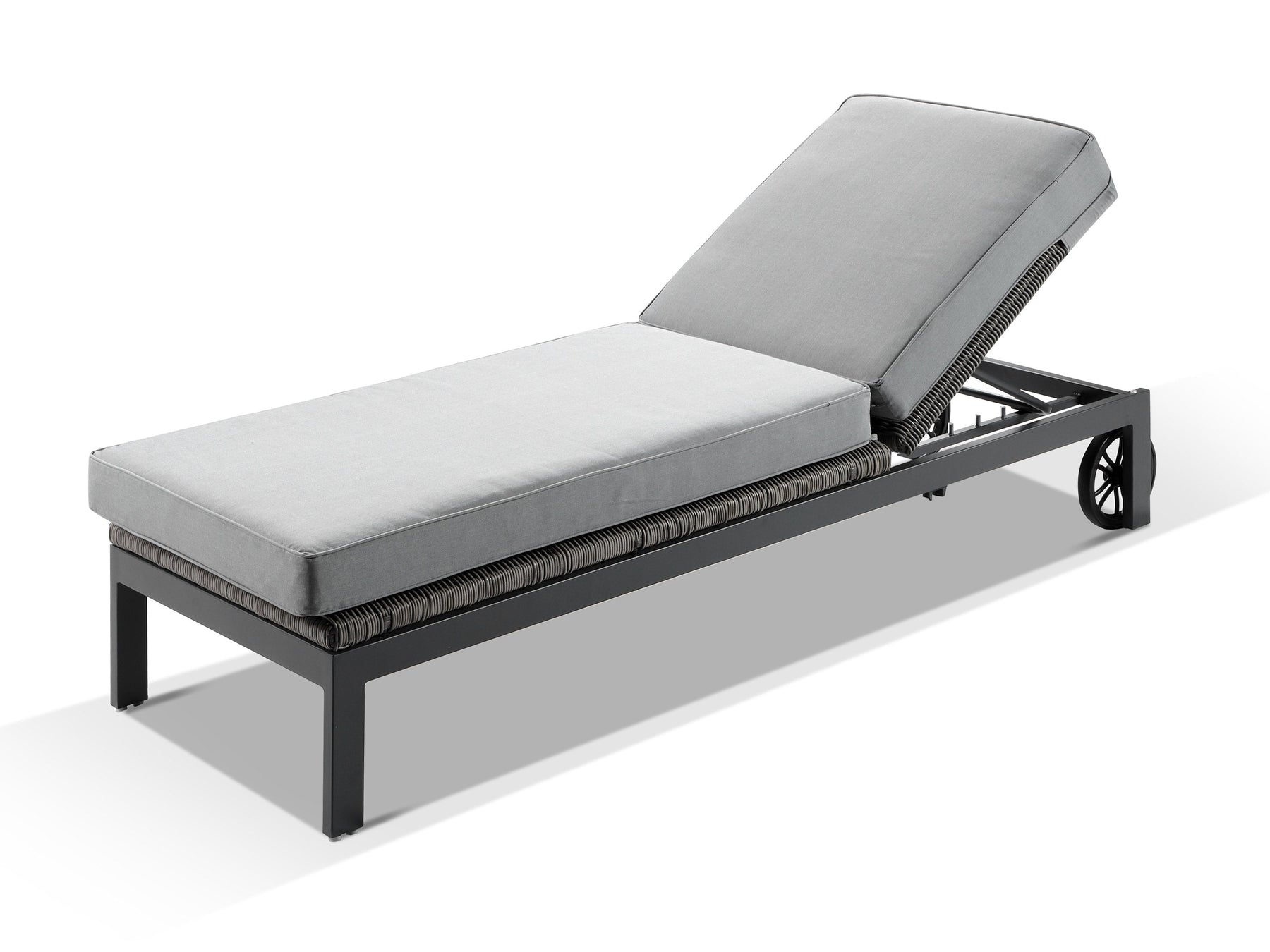 Alexander Francis Garden Furniture Tosca Grey Sunlounger Winter Cover