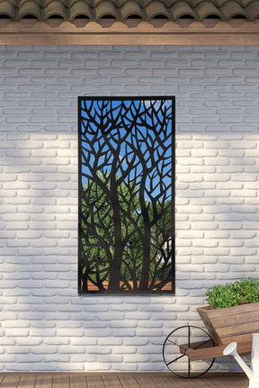 Decorative Tree Garden Mirror