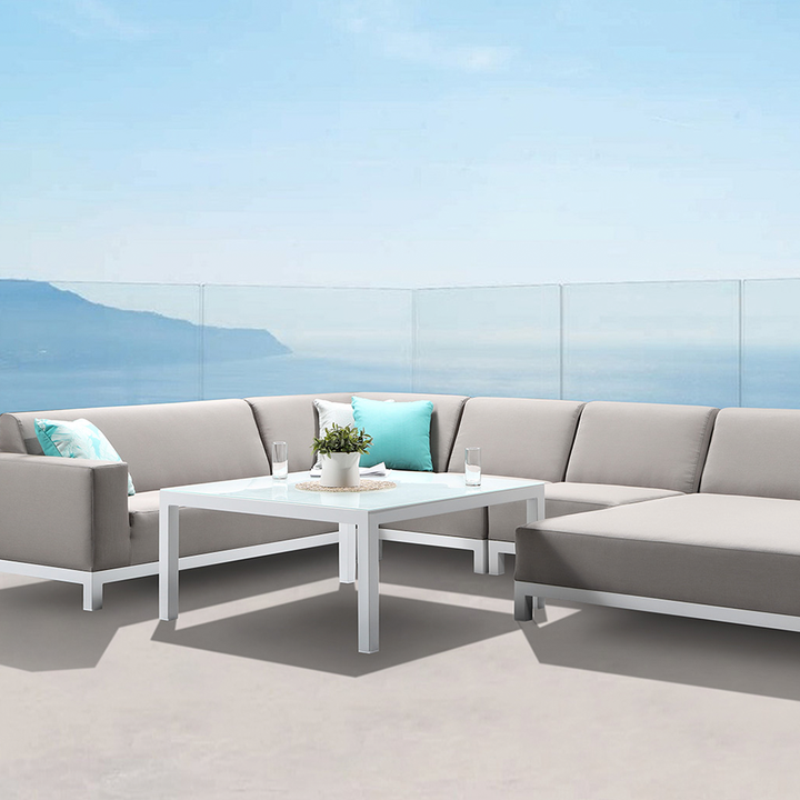 Garden sofa set top metal