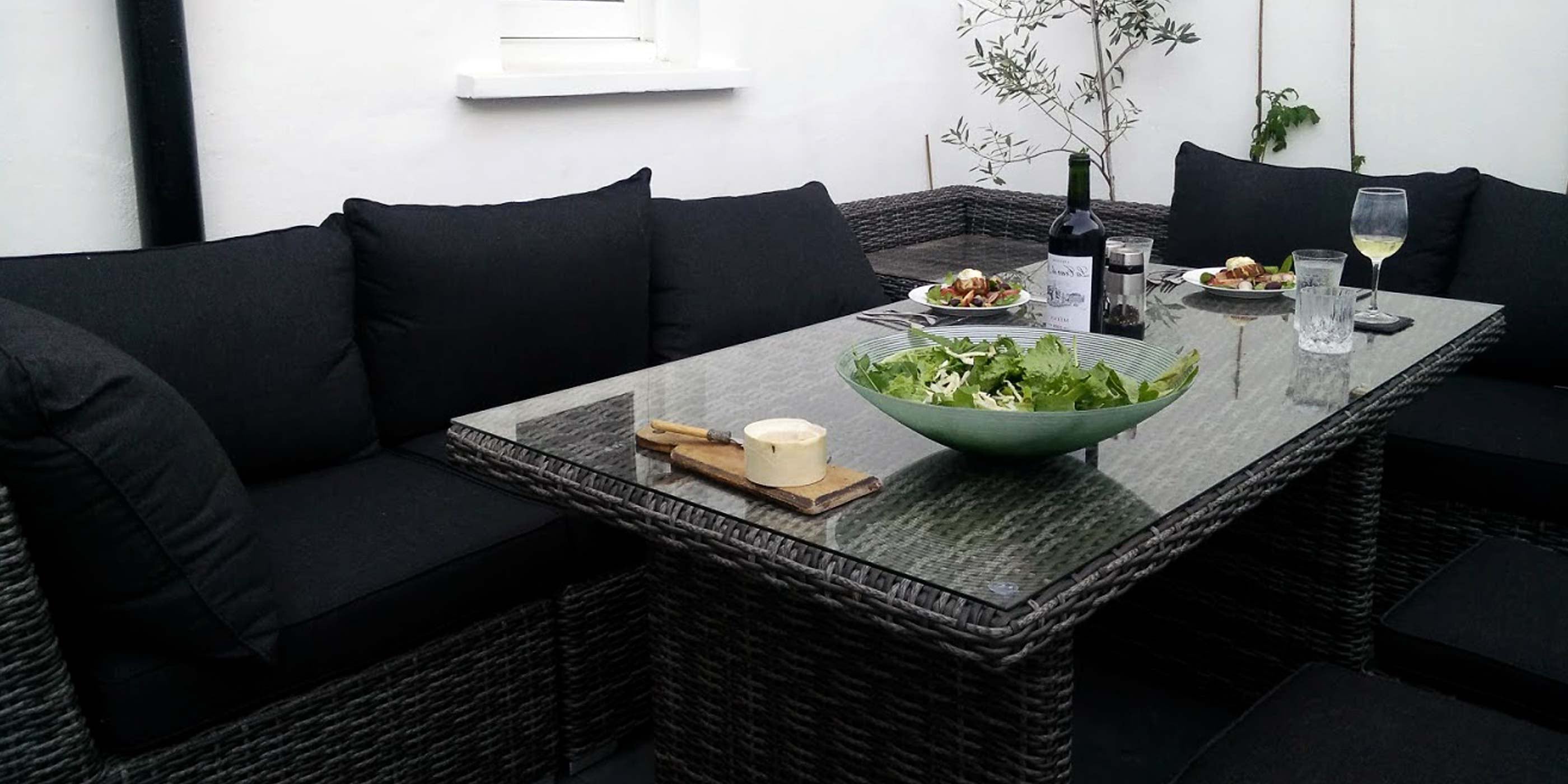 Verona Dining Table And Sofa Set | Alexander Francis