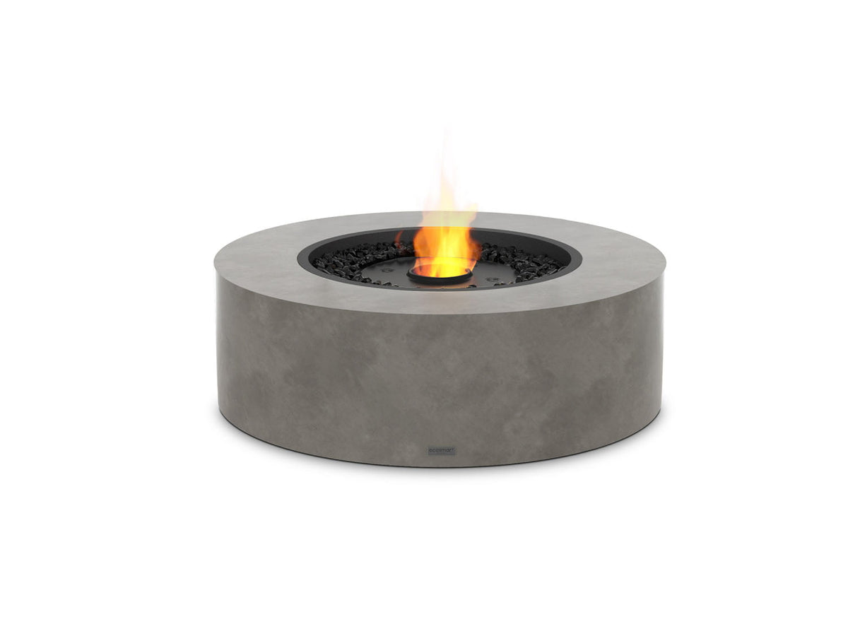 Alexander Francis Fire Pit EcoSmart Ark 40 Round Table Stone Effect Fire Pit