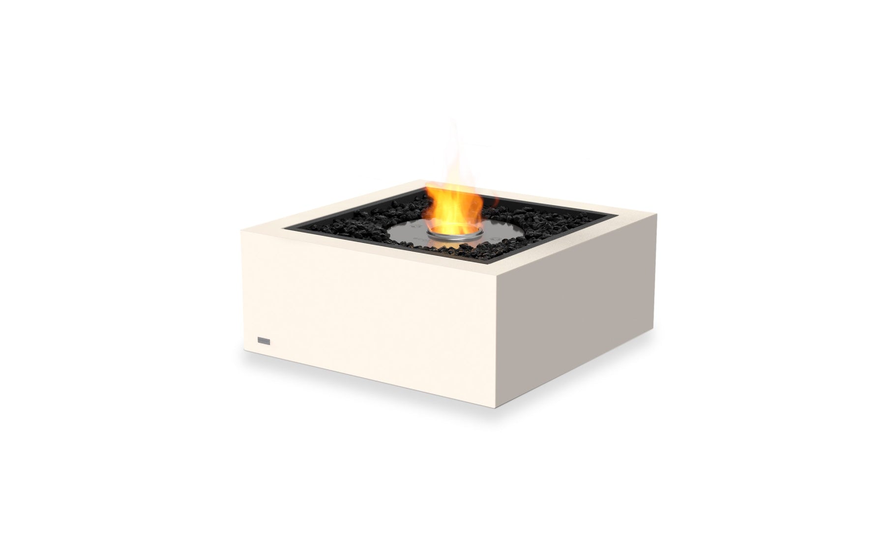 Alexander Francis Fire Pit EcoSmart Base 30 Square Ethanol Fire Pit Table