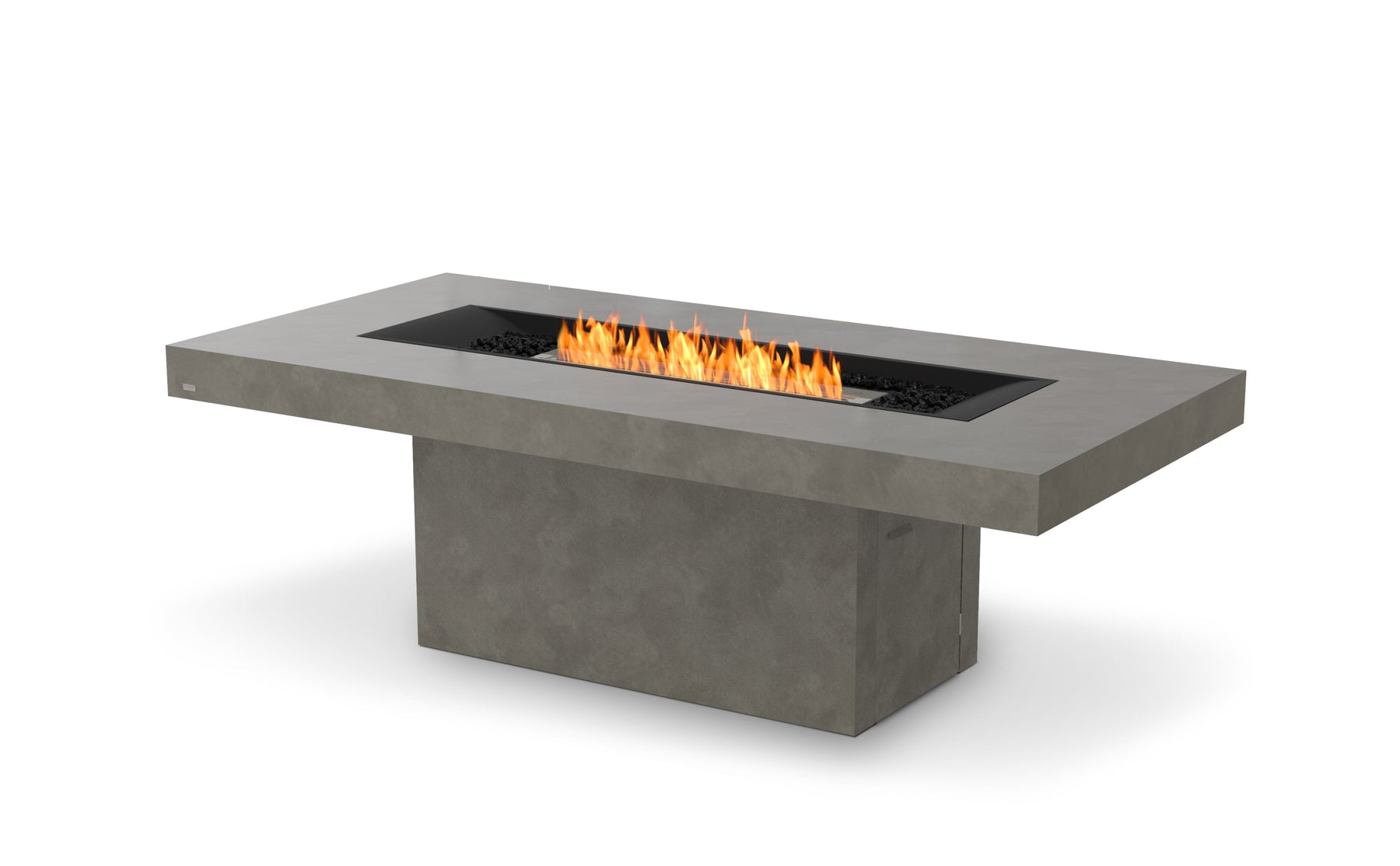 Alexander Francis Fire Pit Natural EcoSmart Gin 90 Dining Fire Pit Table