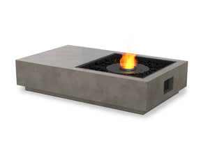 Alexander Francis Fire Pit Natural EcoSmart Manhattan 50 Rectangular Fire Pit Table