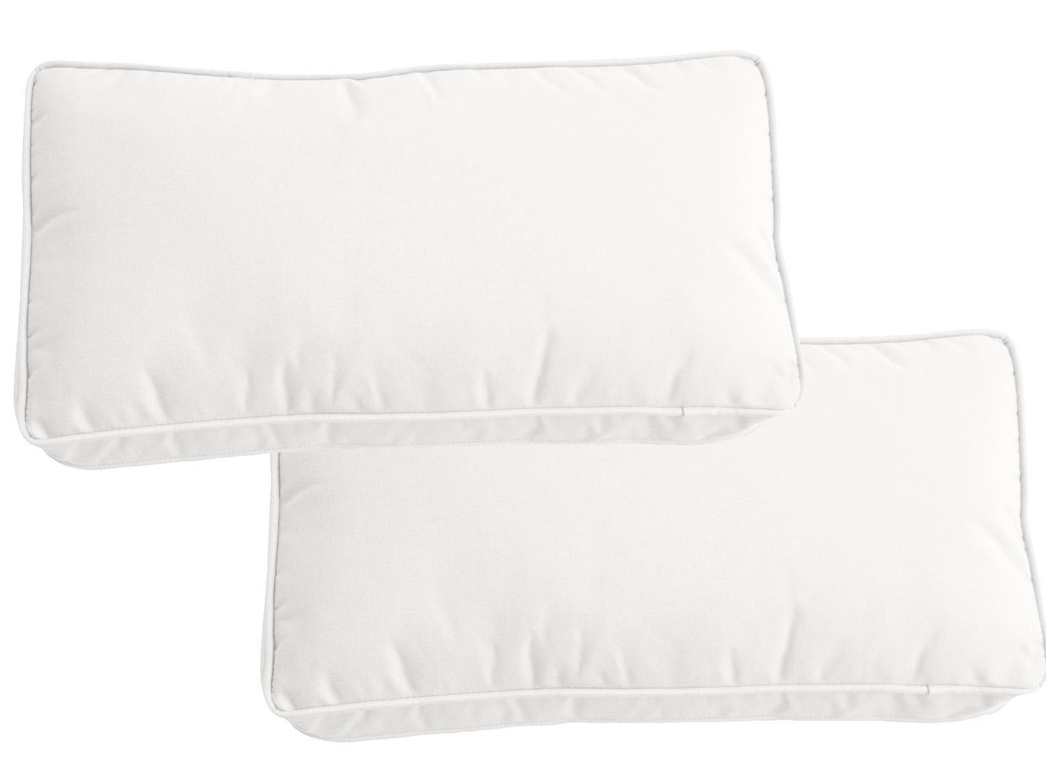 Alexander Francis Garden Furniture Milano Set of 6 White Scatter Cushions