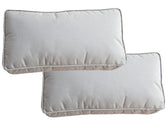 Alexander Francis Garden Furniture Minimo Set of 6 Taupe Grey Scatter Cushions