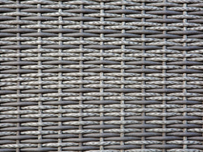 Alexander Francis Garden Furniture Rattan Verona Grey Corner Sofa With Dining Table