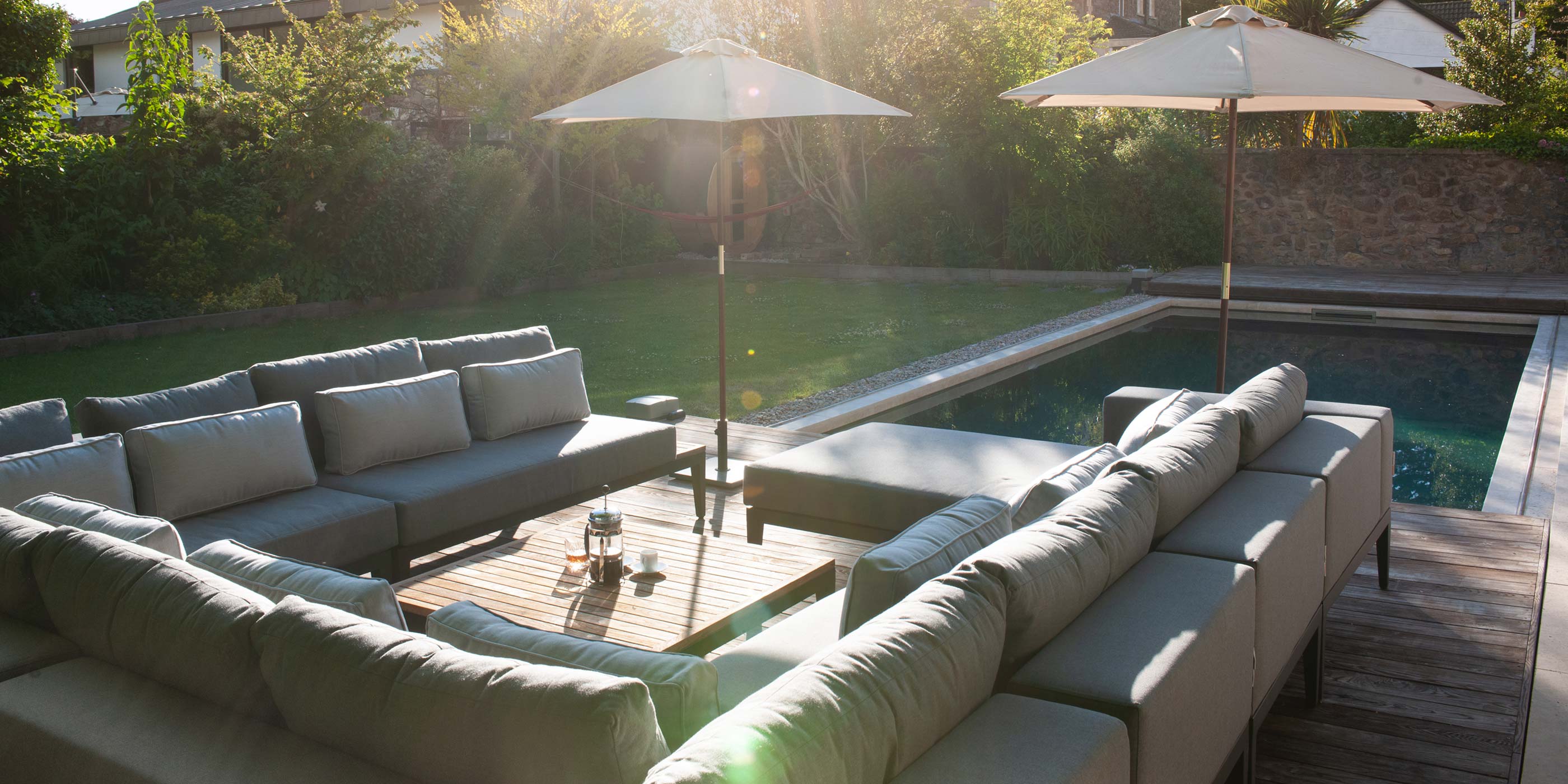 Outdoor Sofa Set | Alexander Francis