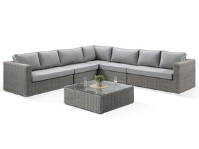 Alexander Francis Garden Furniture Winter Covers Tosca Grey Large Corner Sofa Winter Covers