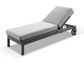 Alexander Francis Garden Furniture Tosca Grey Sunlounger Winter Cover