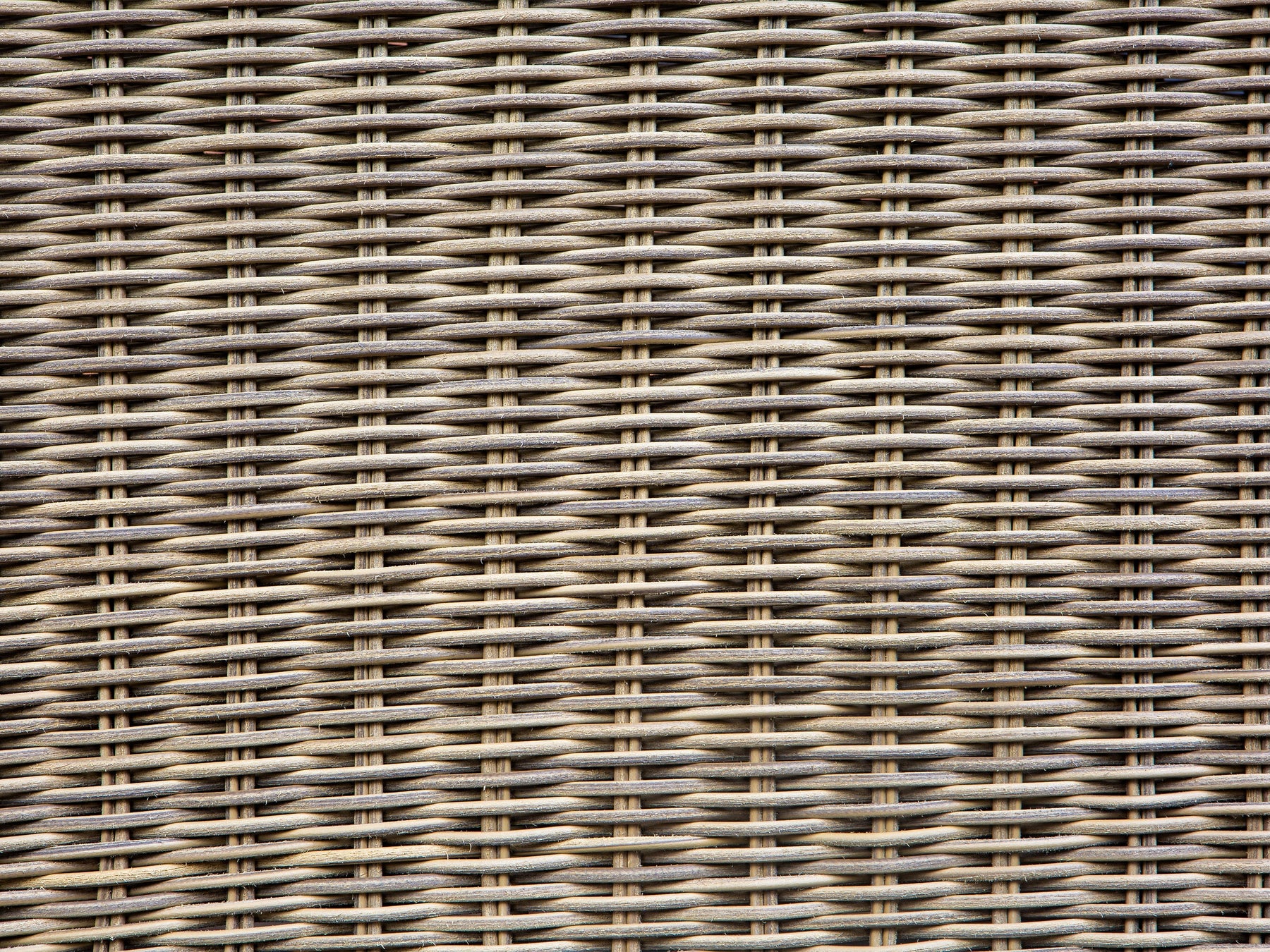 Alexander Francis Garden Furniture Tosca Natural Brown Rattan Bistro Set Cream Cushions