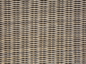 Alexander Francis Garden Furniture Tosca Natural Brown Rattan Bistro Set Cream Cushions