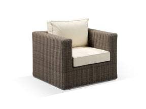 Alexander Francis Garden Furniture Winter Cover Tosca Natural Rattan Outdoor Armchair Winter Cover