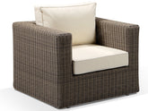 Alexander Francis Garden Furniture Winter Cover Tosca Natural Rattan Outdoor Armchair Winter Cover
