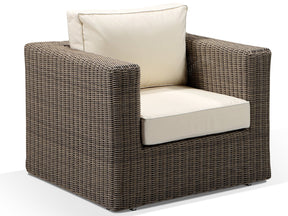 Alexander Francis Garden Furniture Winter Cover Tosca Natural Rattan Outdoor Armchair Winter Cover