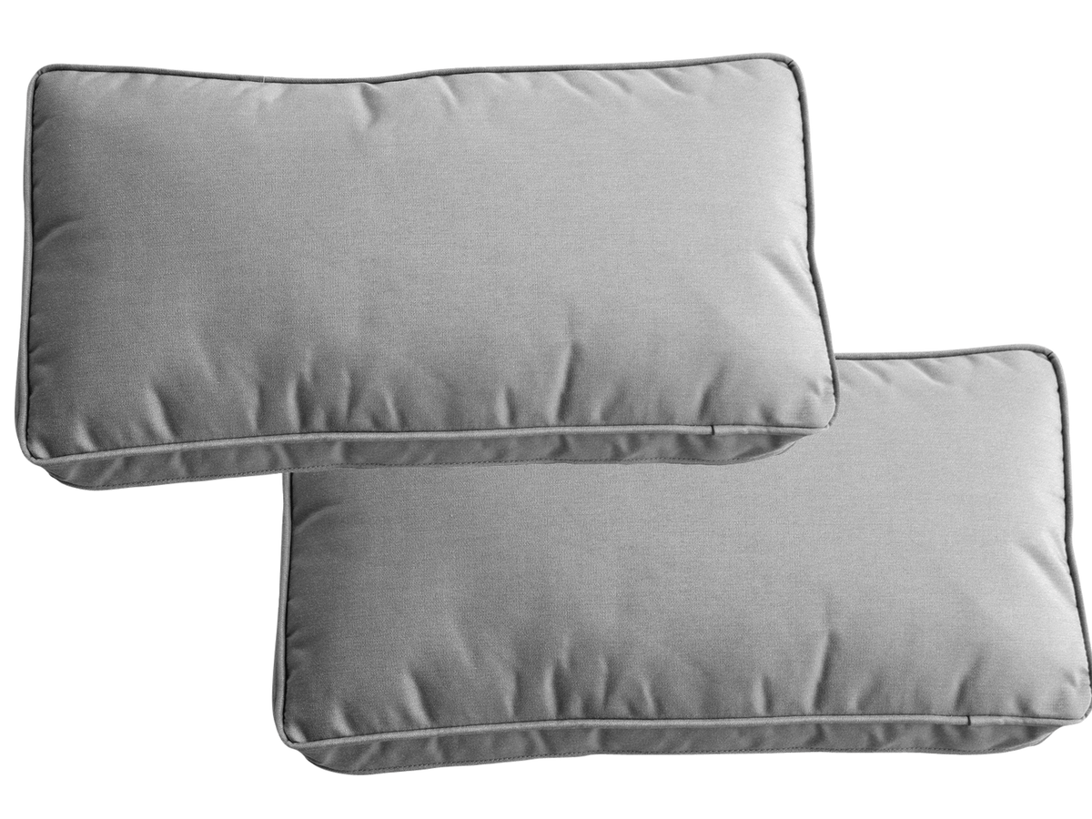 Alexander Francis Garden Furniture Tosca Set of 6 Grey Scatter Cushions